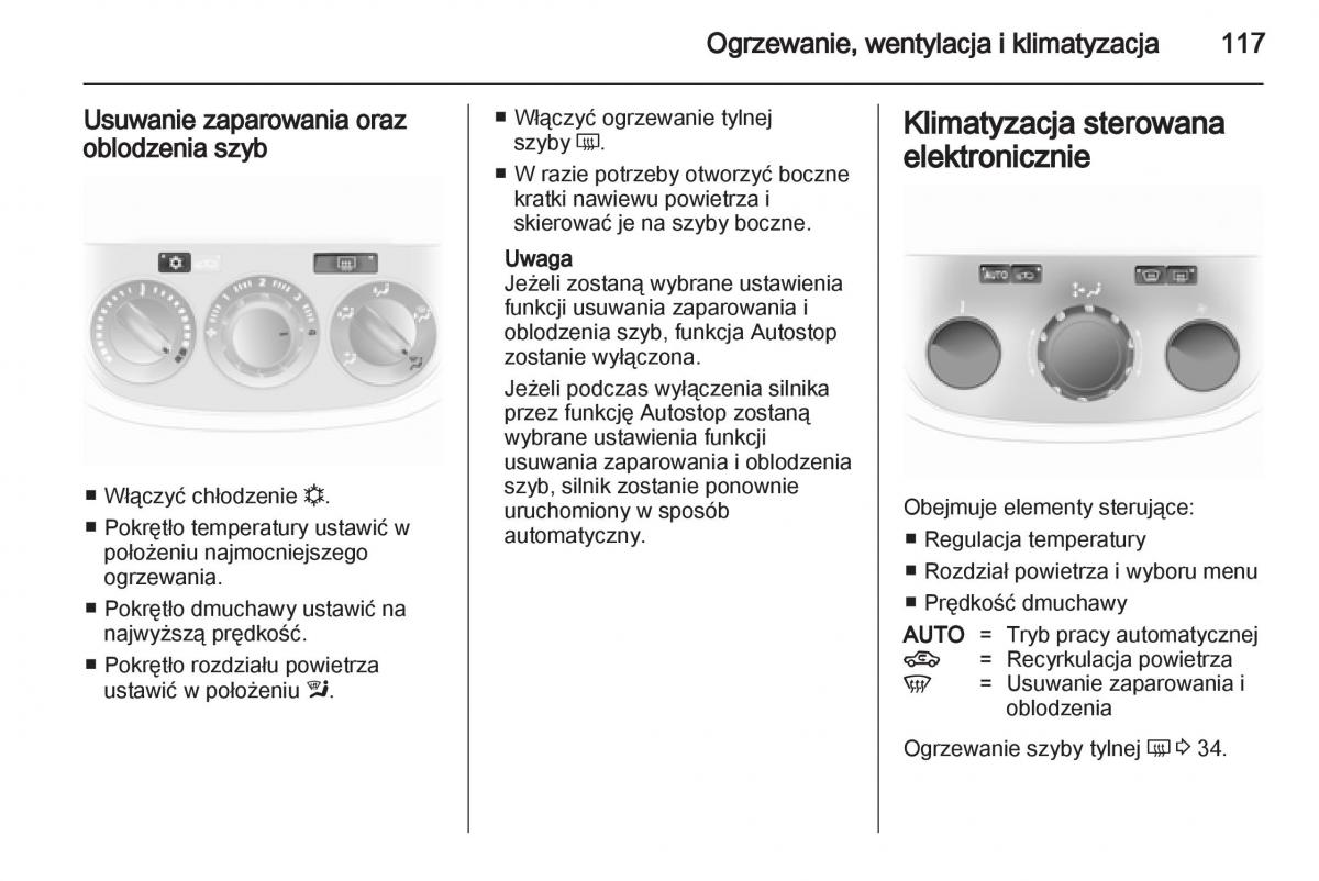 Opel Corsa D instrukcja obslugi / page 119