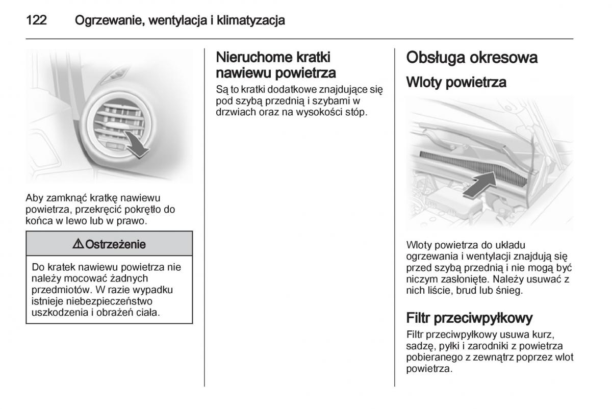 Opel Corsa D instrukcja obslugi / page 124