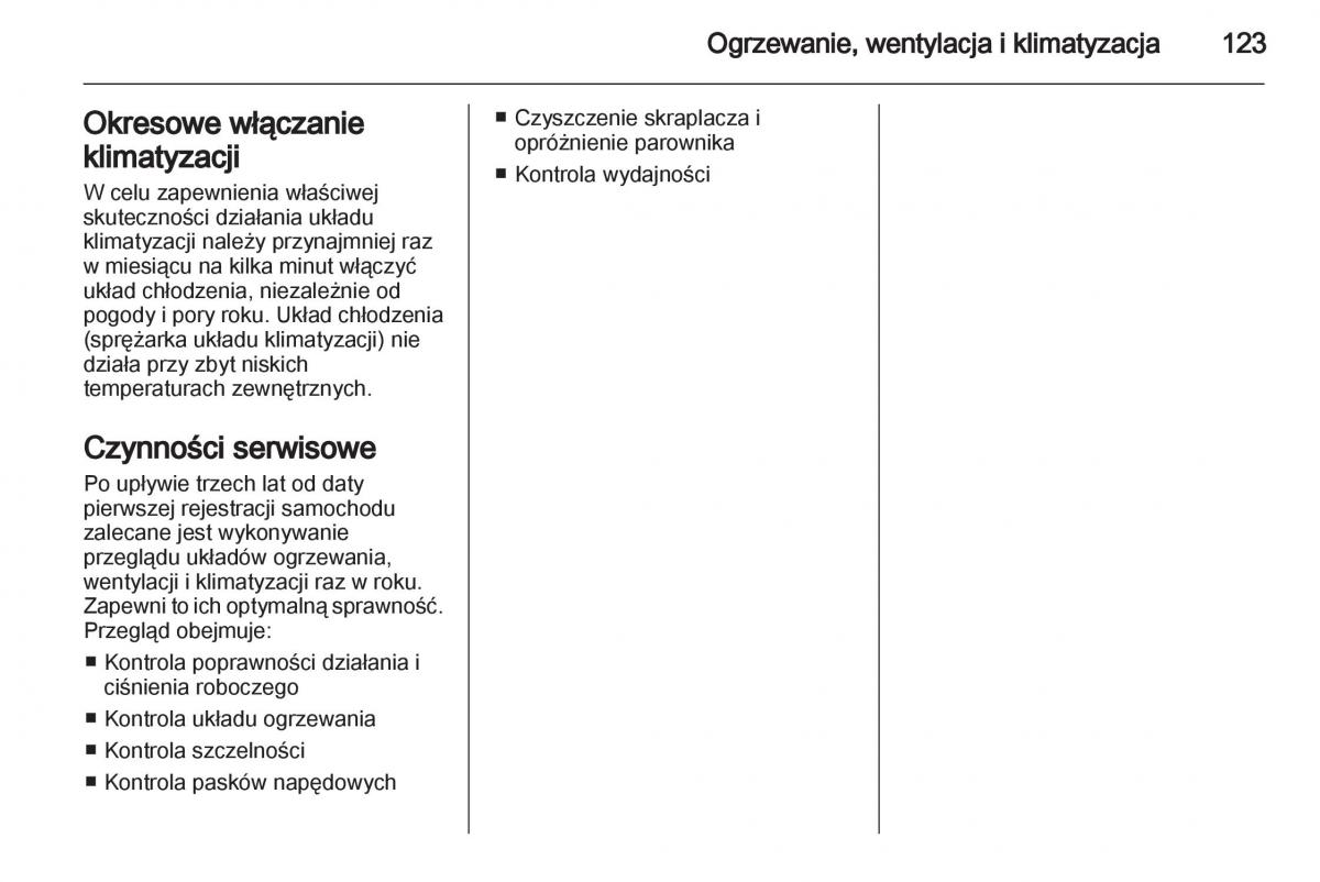 Opel Corsa D instrukcja obslugi / page 125