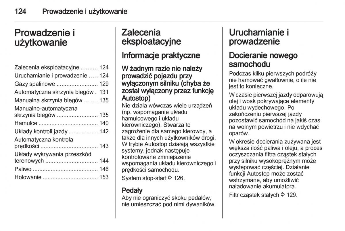 Opel Corsa D instrukcja obslugi / page 126