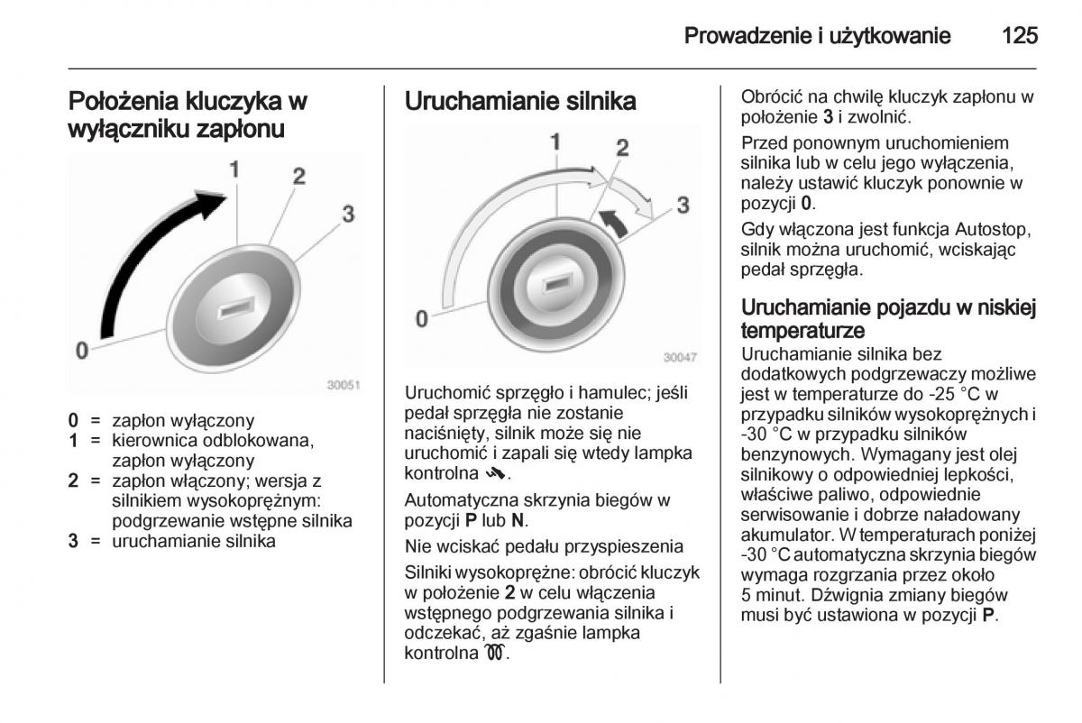 Opel Corsa D instrukcja obslugi / page 127