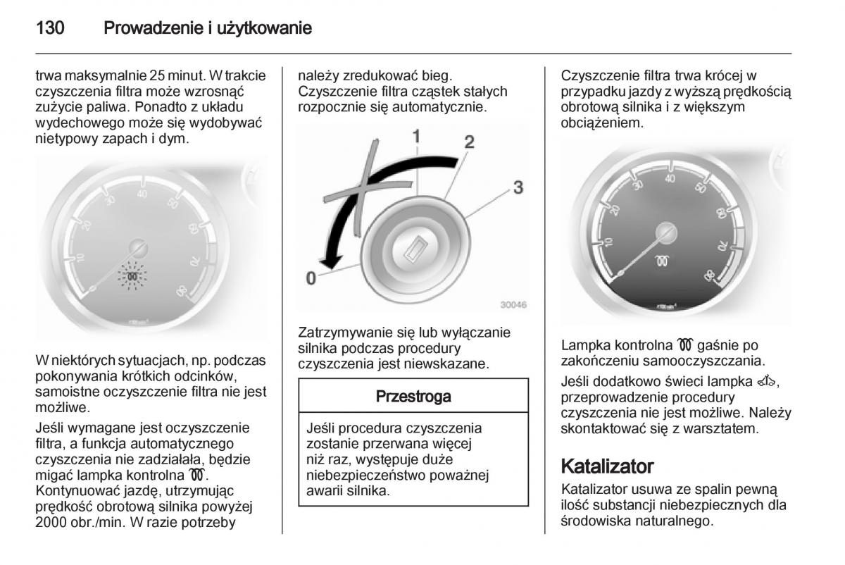 Opel Corsa D instrukcja obslugi / page 132