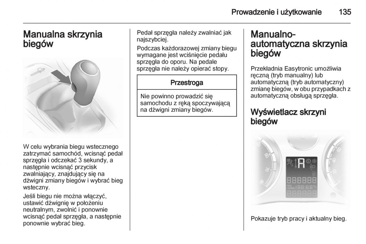 Opel Corsa D instrukcja obslugi / page 137