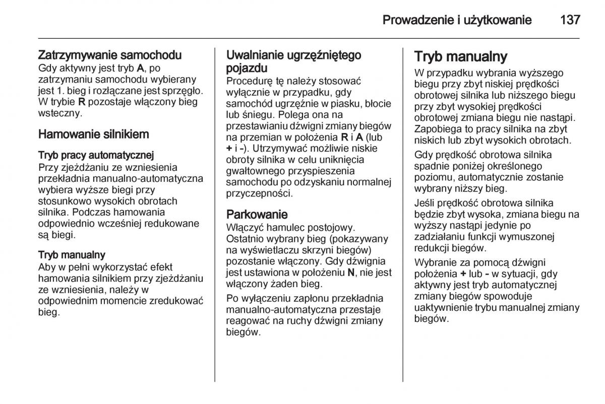 Opel Corsa D instrukcja obslugi / page 139