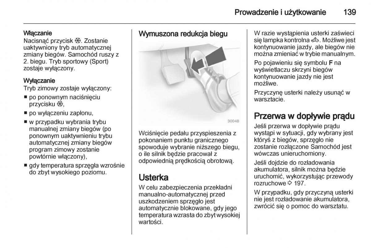 Opel Corsa D instrukcja obslugi / page 141