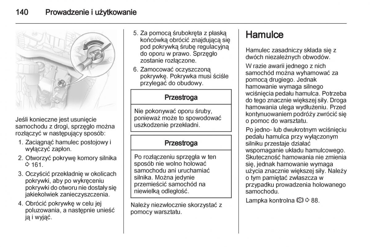 Opel Corsa D instrukcja obslugi / page 142