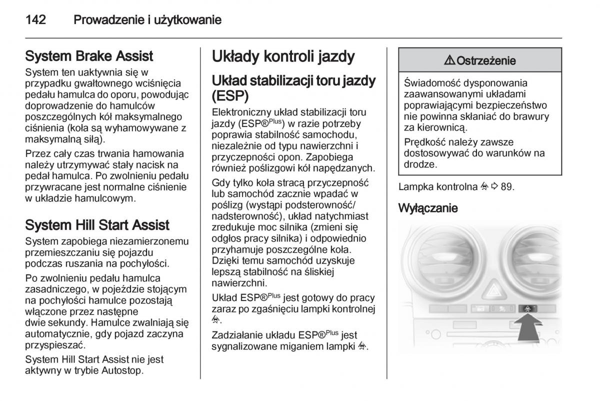 Opel Corsa D instrukcja obslugi / page 144