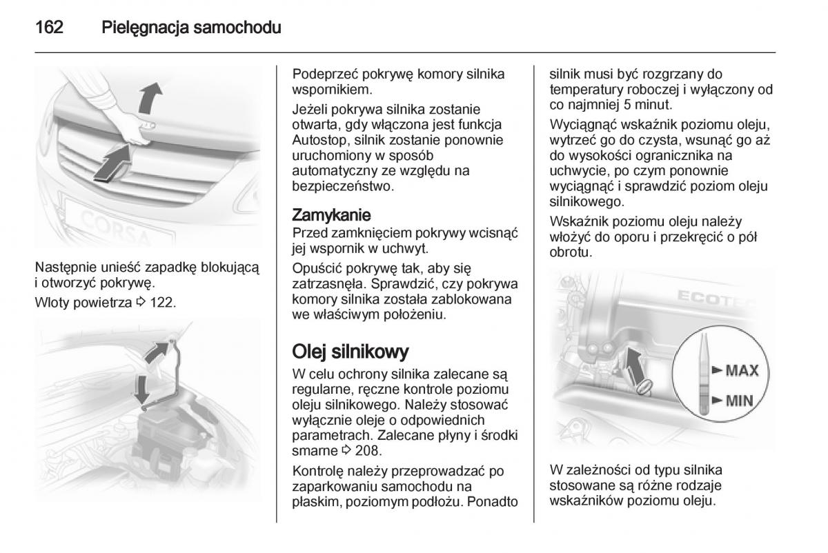 Opel Corsa D instrukcja obslugi / page 164