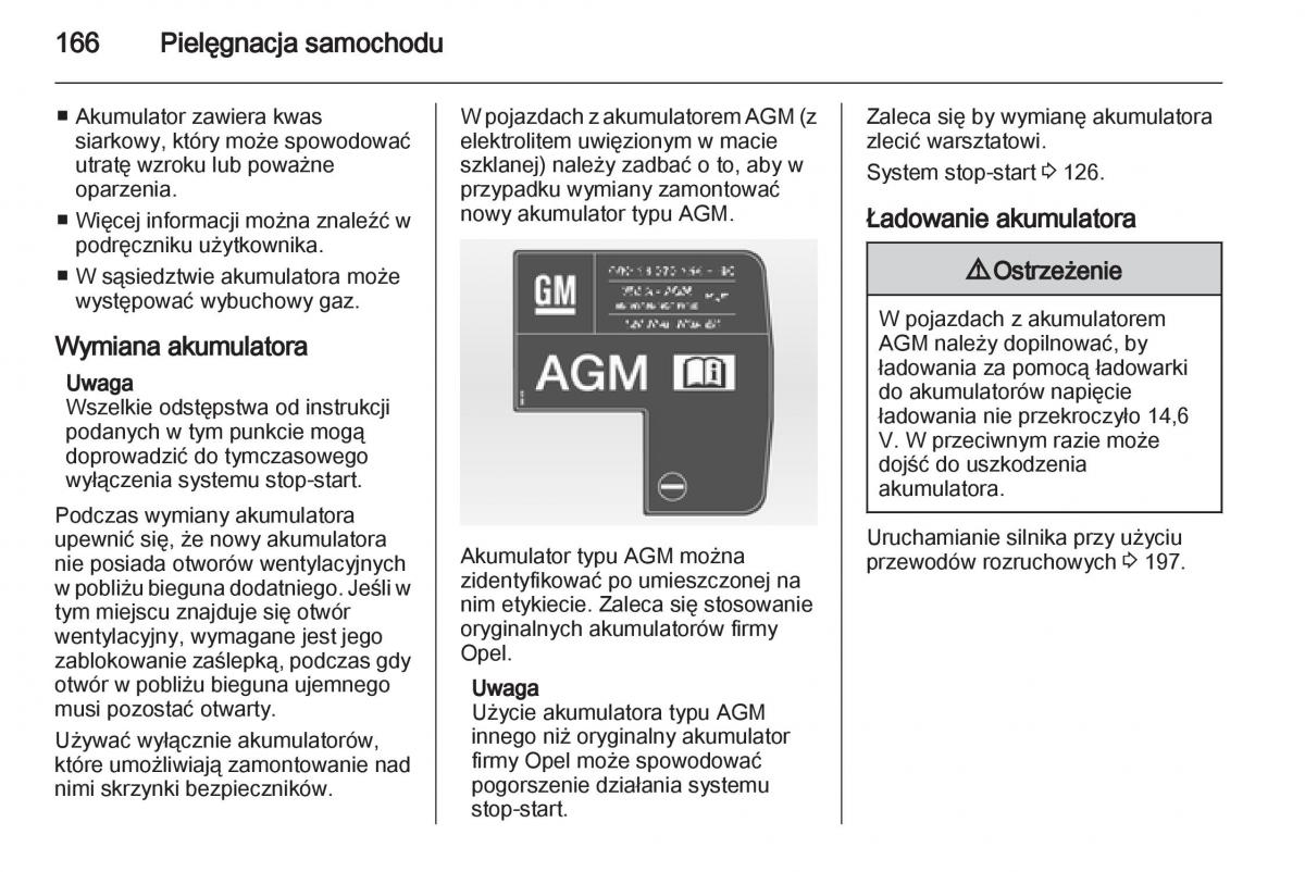 Opel Corsa D instrukcja obslugi / page 168