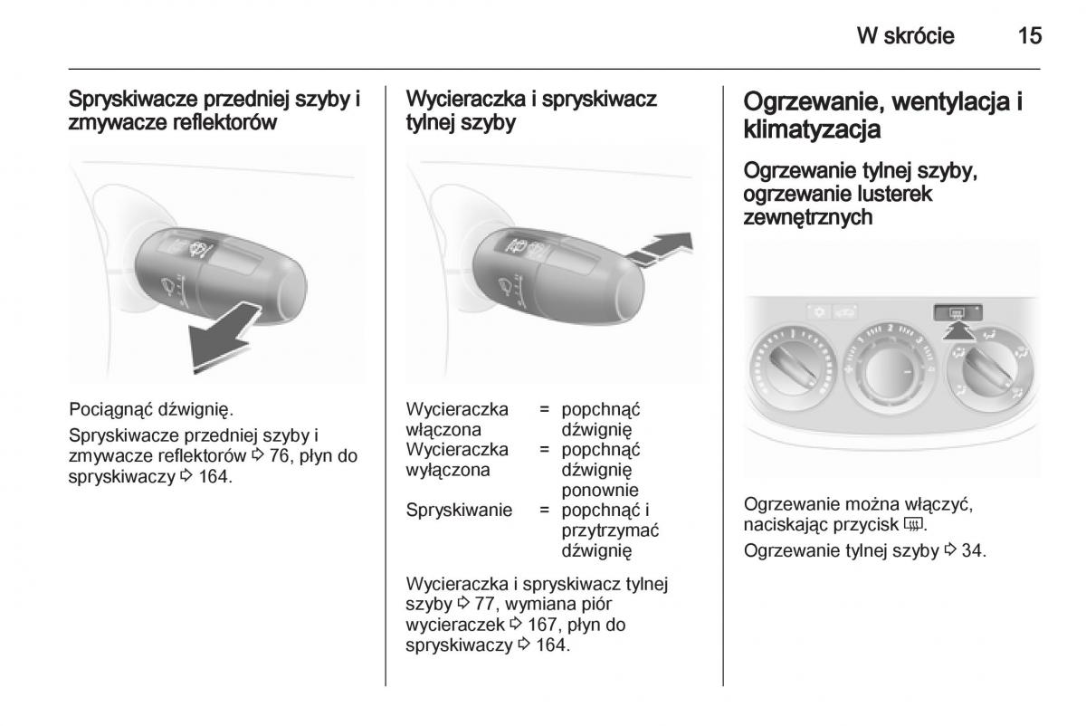 Opel Corsa D instrukcja obslugi / page 17