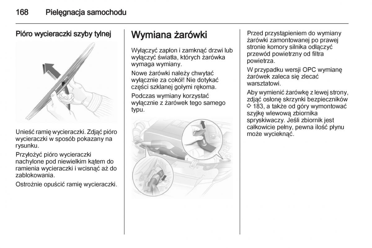 Opel Corsa D instrukcja obslugi / page 170