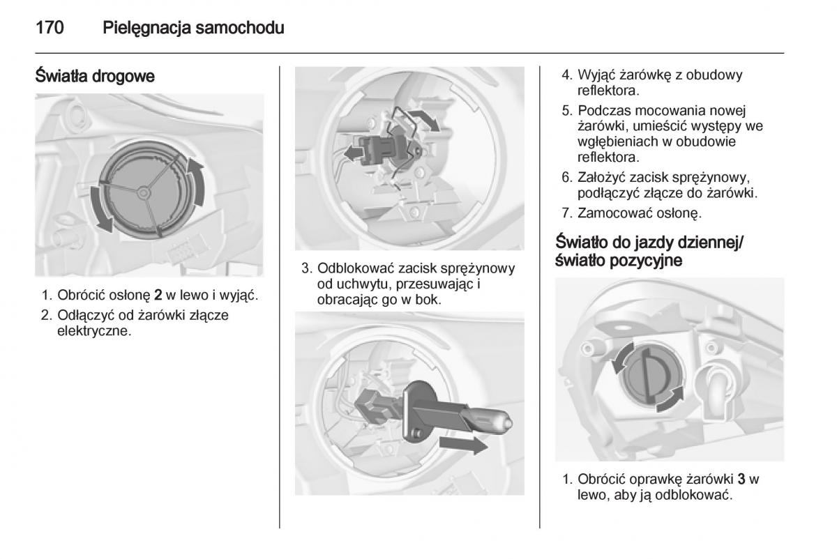 Opel Corsa D instrukcja obslugi / page 172