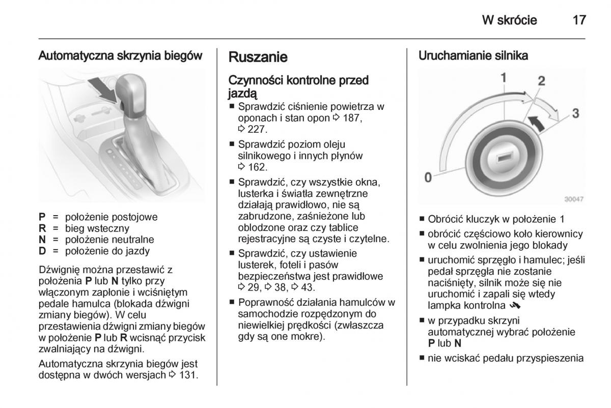 Opel Corsa D instrukcja obslugi / page 19