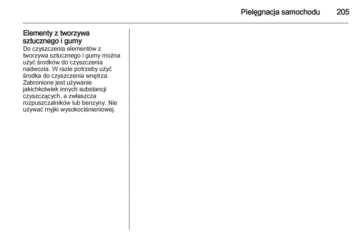 Opel Corsa D instrukcja obslugi / page 207