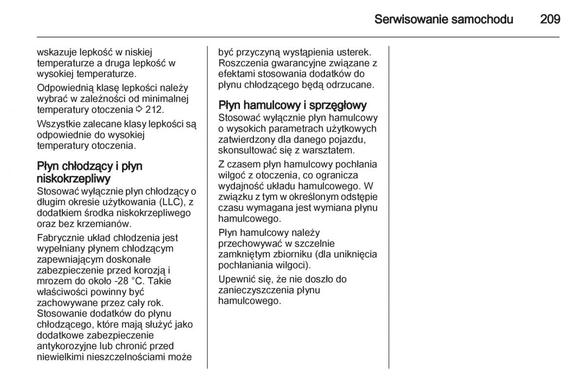 Opel Corsa D instrukcja obslugi / page 211