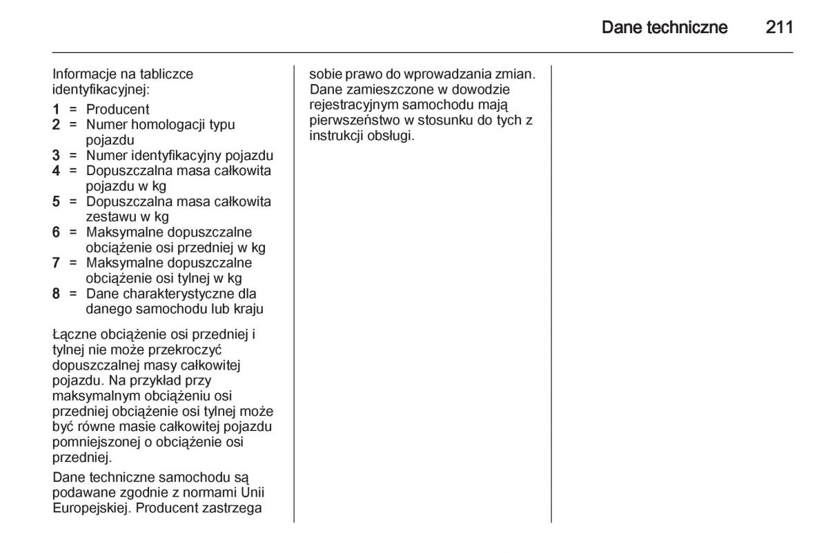 Opel Corsa D instrukcja obslugi / page 213