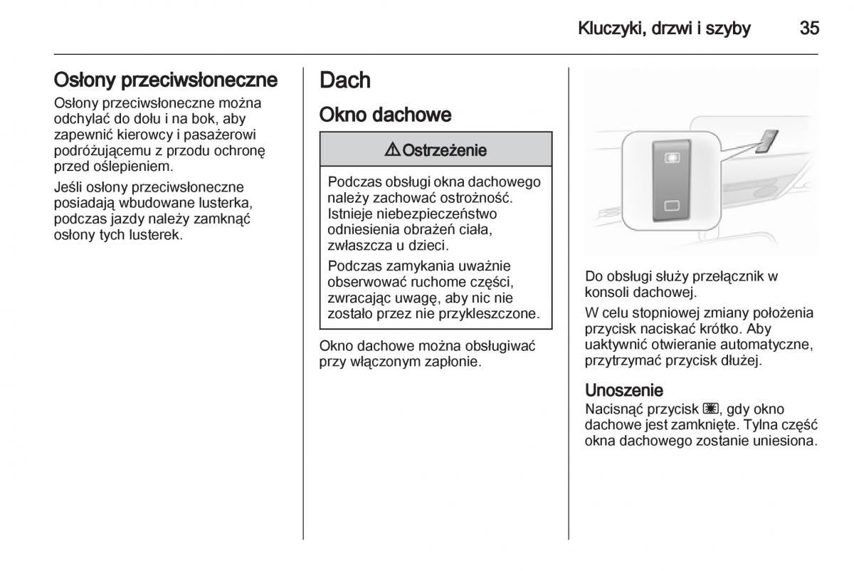 Opel Corsa D instrukcja obslugi / page 37