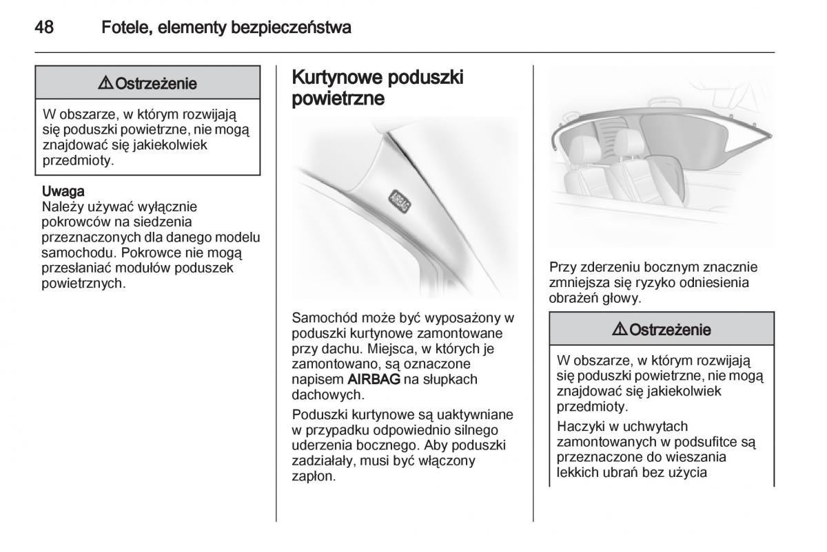 Opel Corsa D instrukcja obslugi / page 50