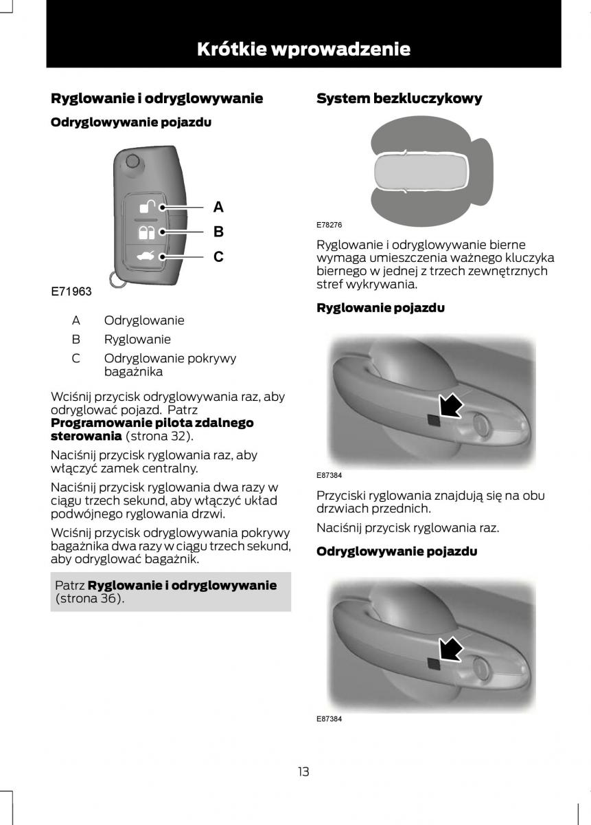 manual  Ford Fiesta VII instrukcja / page 15