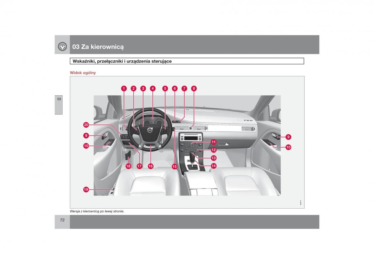 Volvo V70 XC70 III instrukcja obslugi / page 73