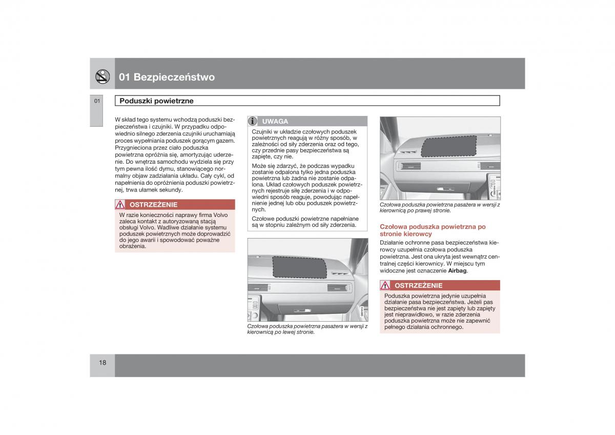 Volvo V70 XC70 III instrukcja obslugi / page 19