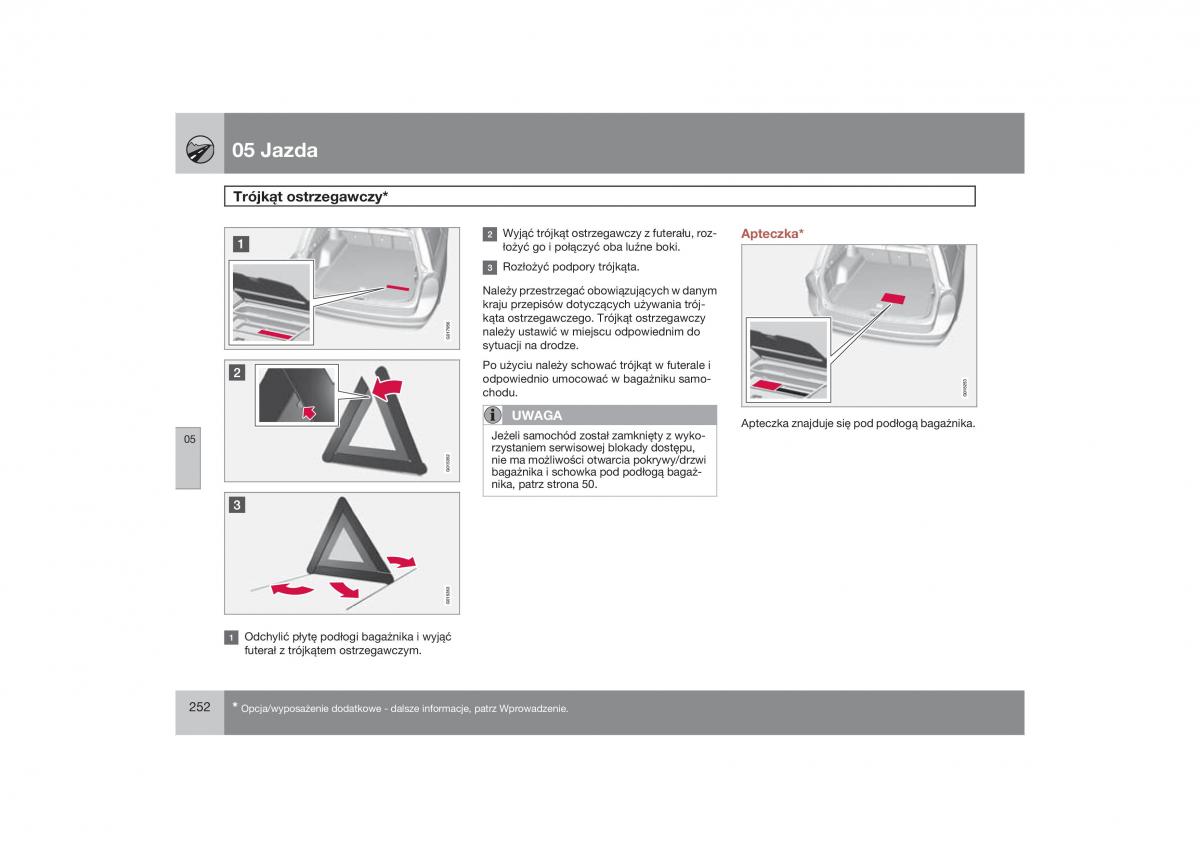 Volvo V70 XC70 III instrukcja obslugi / page 253