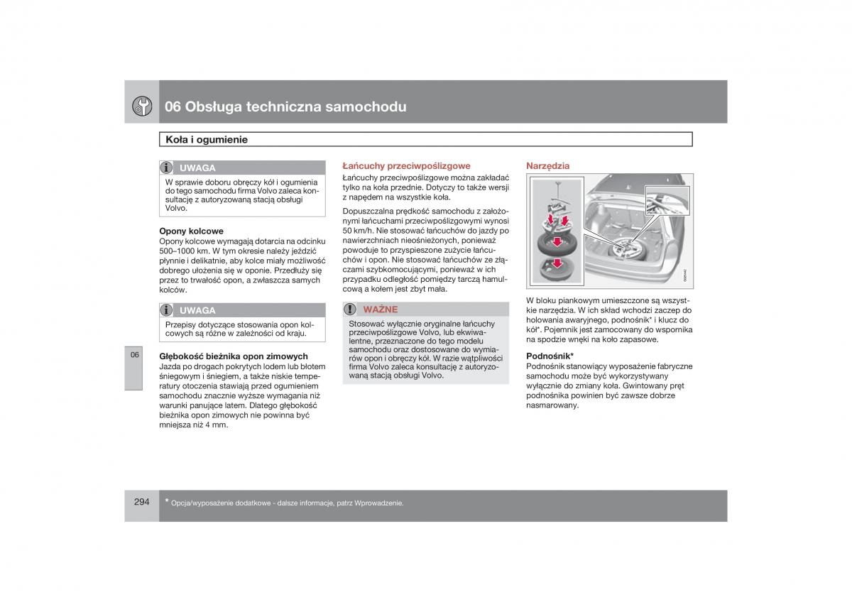 Volvo V70 XC70 III instrukcja obslugi / page 295