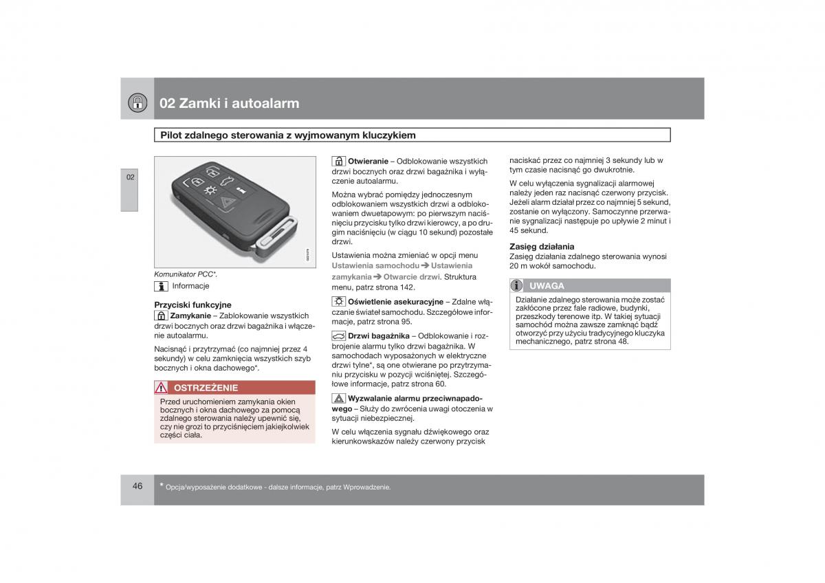 Volvo V70 XC70 III instrukcja obslugi / page 47