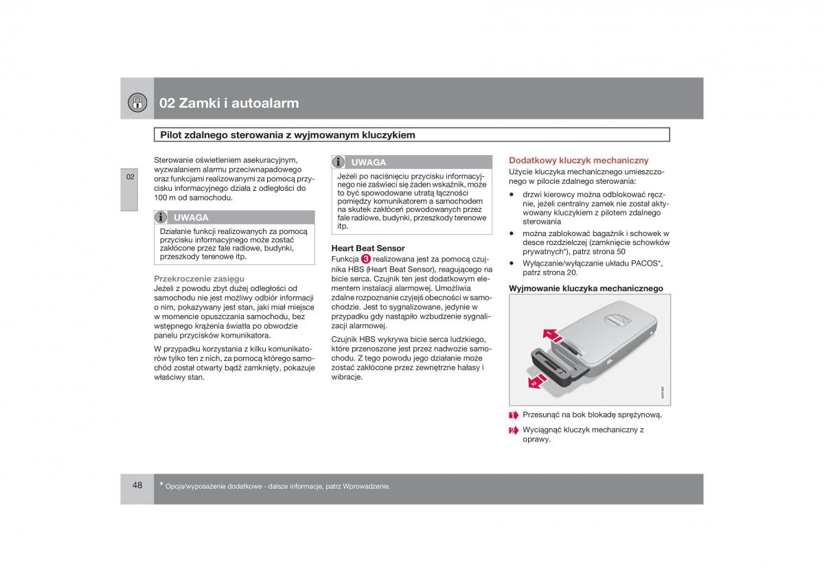 Volvo V70 XC70 III instrukcja obslugi / page 49