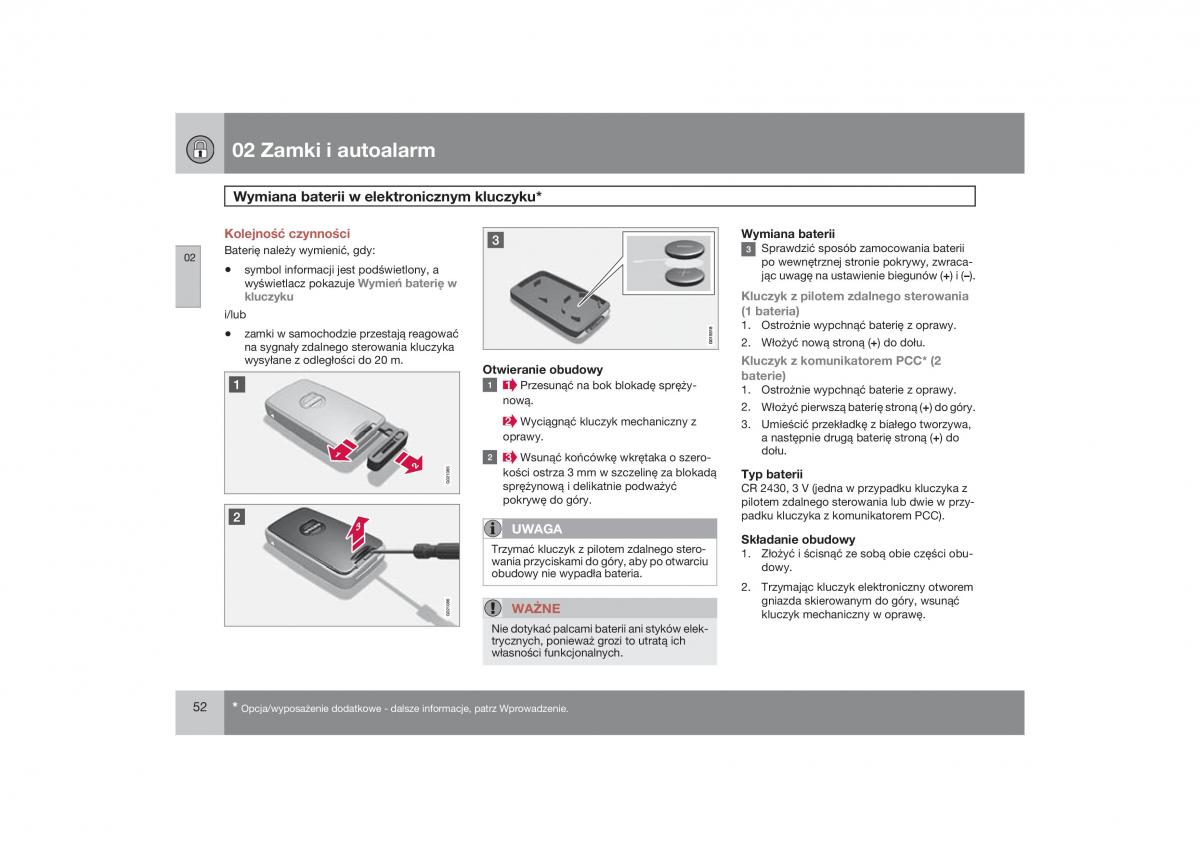 Volvo V70 XC70 III instrukcja obslugi / page 53