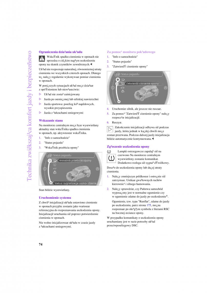 Mini Countryman instrukcja obslugi / page 76