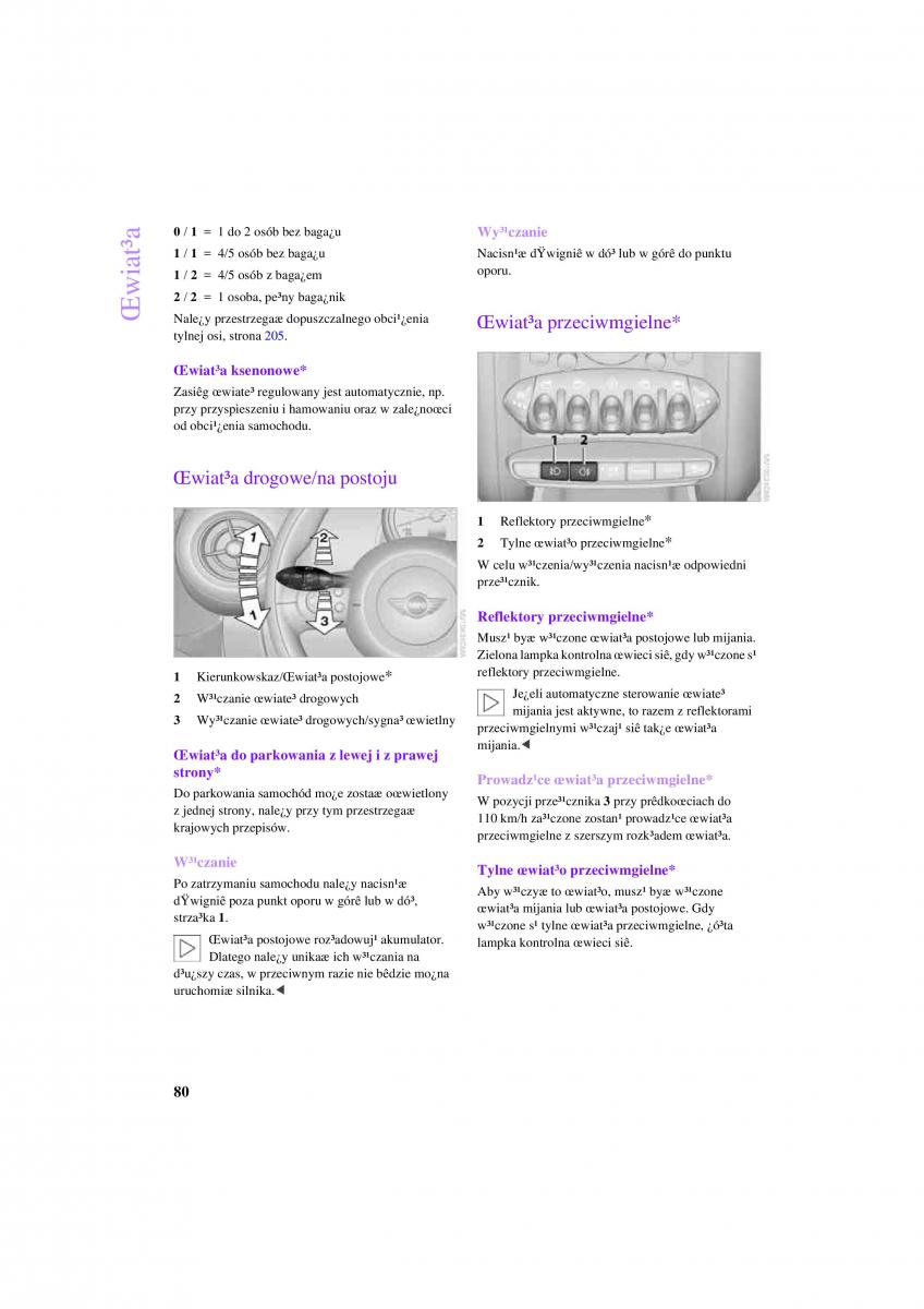 Mini Countryman instrukcja obslugi / page 82