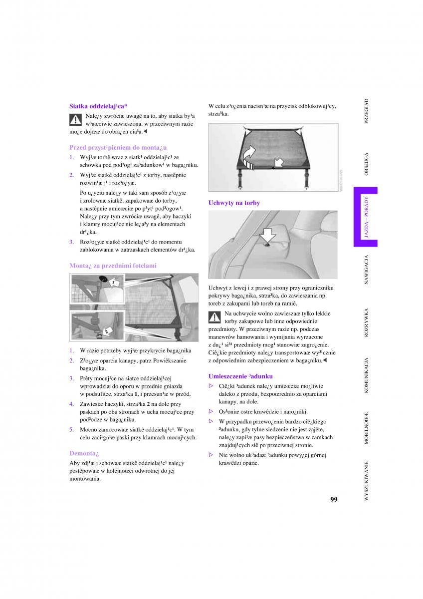 Mini Countryman instrukcja obslugi / page 101