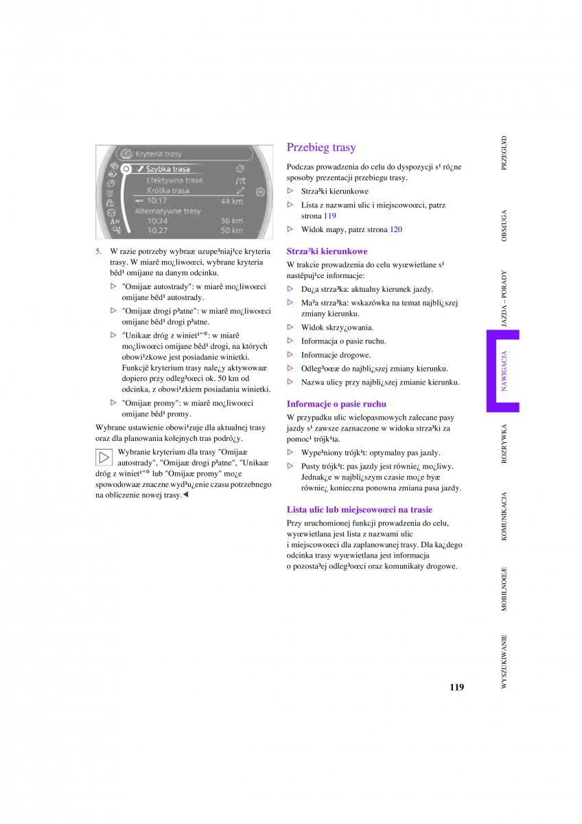 Mini Countryman instrukcja obslugi / page 121