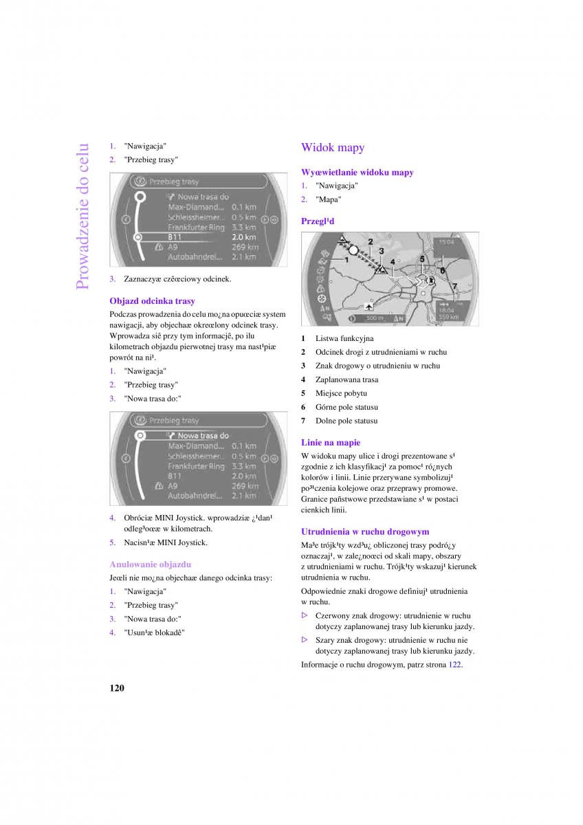 Mini Countryman instrukcja obslugi / page 122