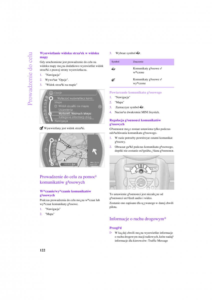 Mini Countryman instrukcja obslugi / page 124