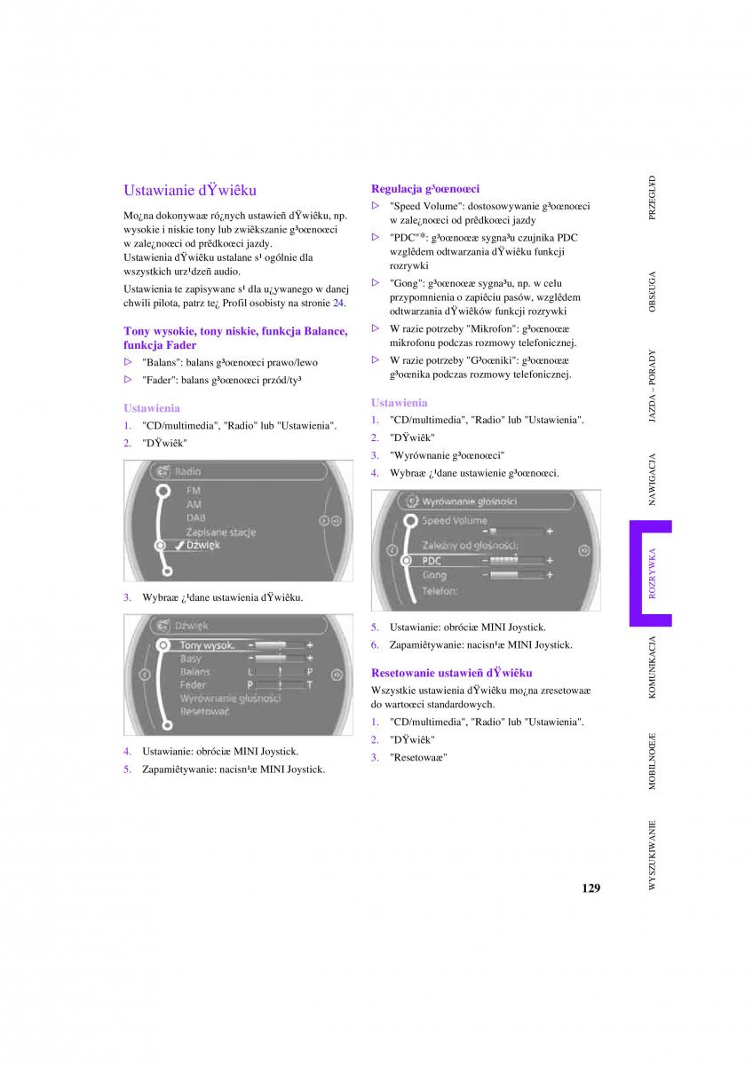 Mini Countryman instrukcja obslugi / page 131