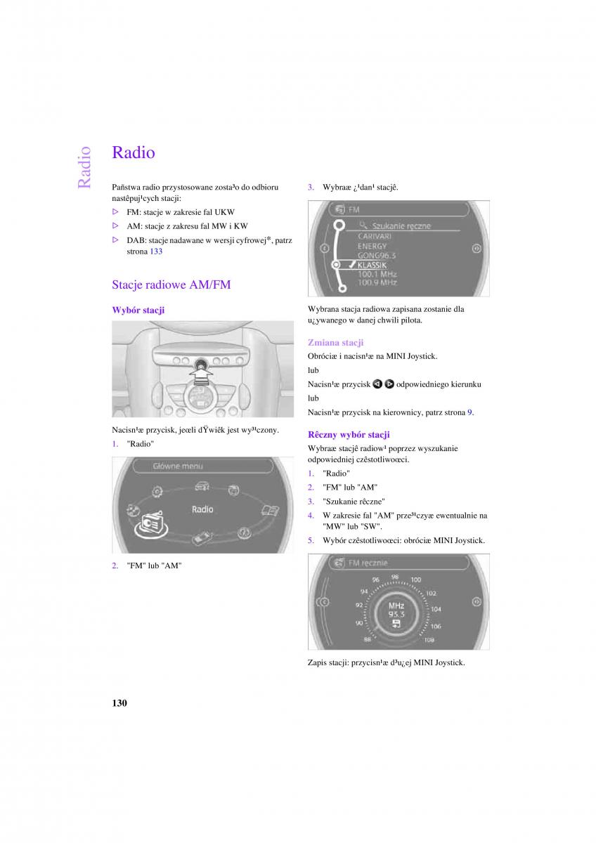 Mini Countryman instrukcja obslugi / page 132