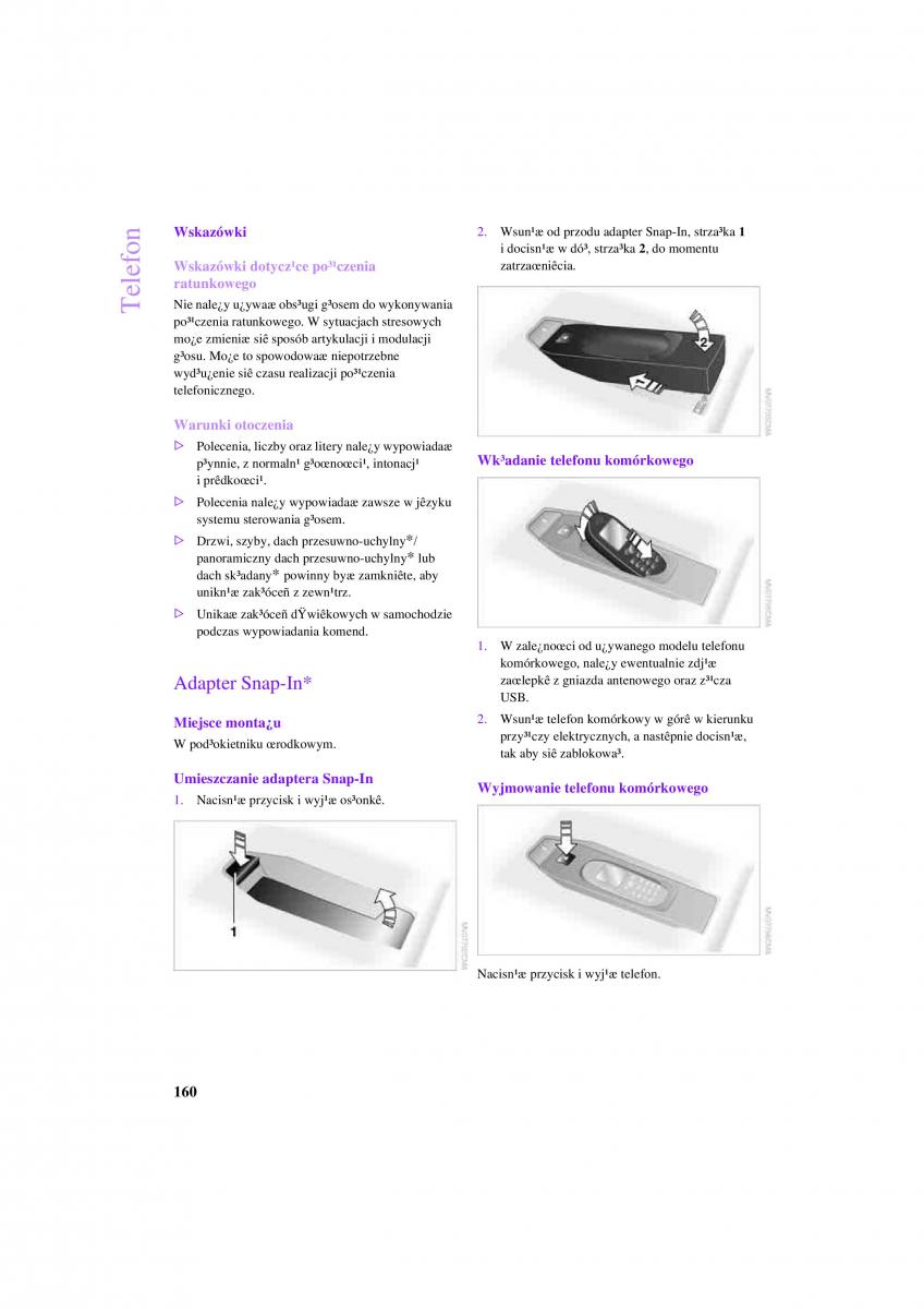 Mini Countryman instrukcja obslugi / page 162