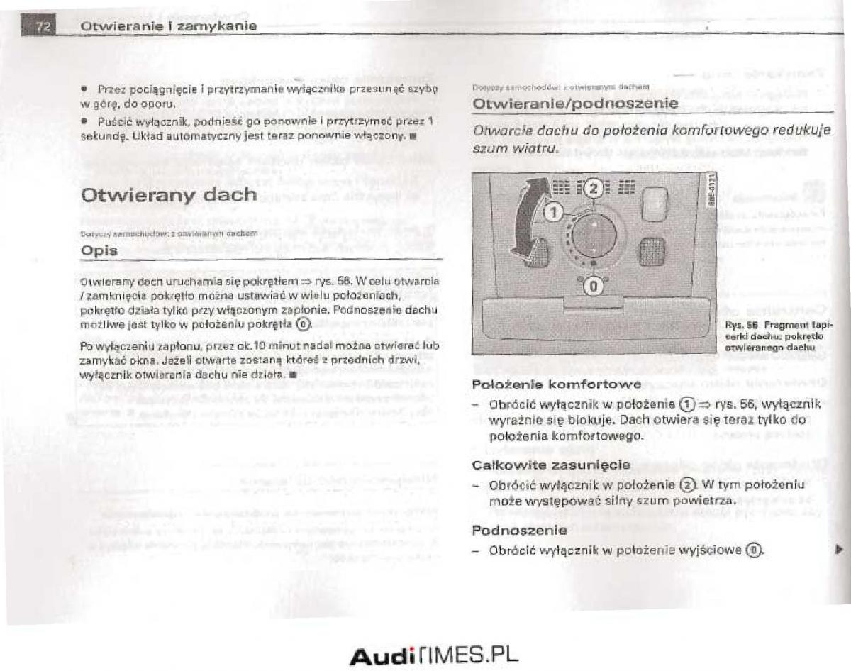 manual  Audi A4 B6 instrukcja / page 67