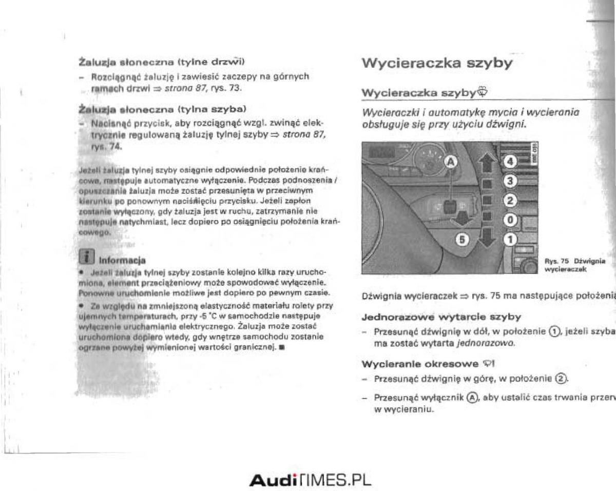 manual  Audi A4 B6 instrukcja / page 83