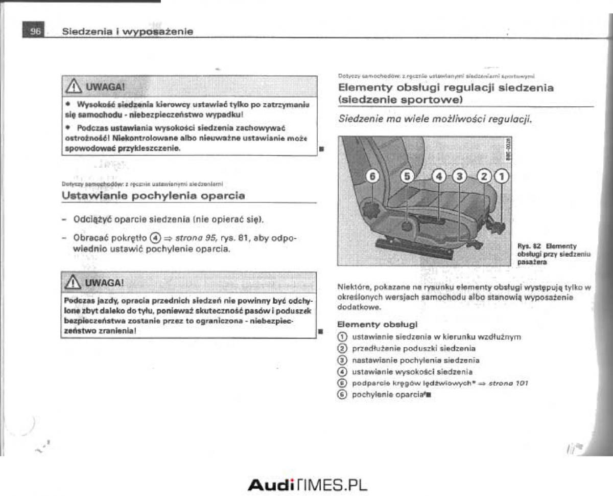 manual  Audi A4 B6 instrukcja / page 91