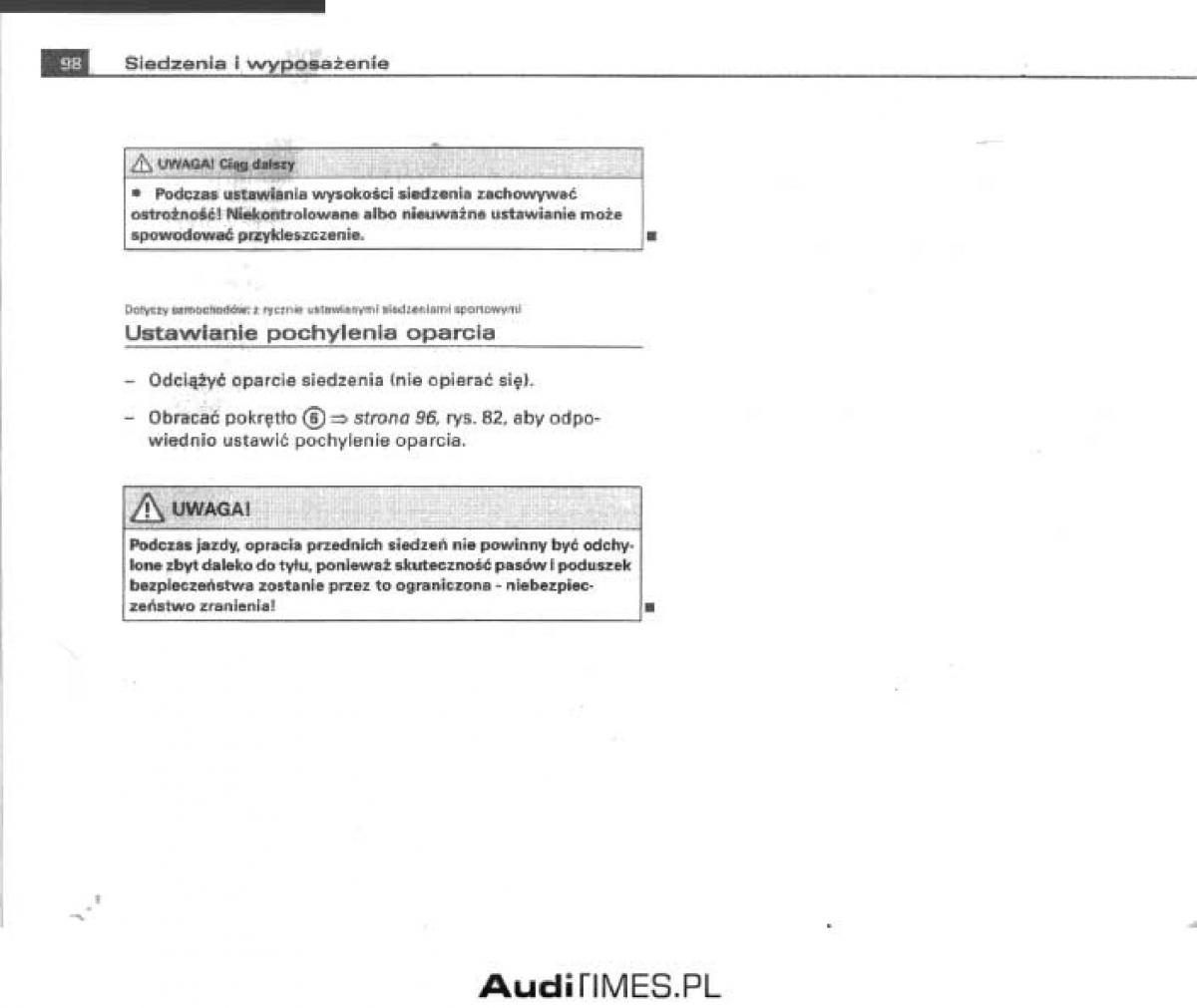 manual  Audi A4 B6 instrukcja / page 92