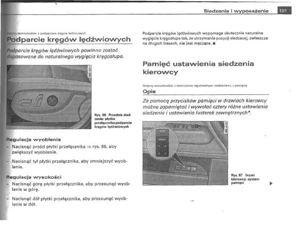 manual  Audi A4 B6 instrukcja / page 95