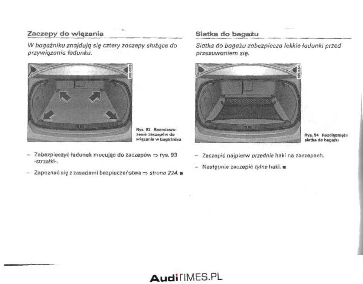 manual  Audi A4 B6 instrukcja / page 102