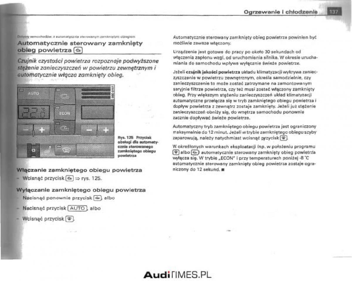 manual  Audi A4 B6 instrukcja / page 131