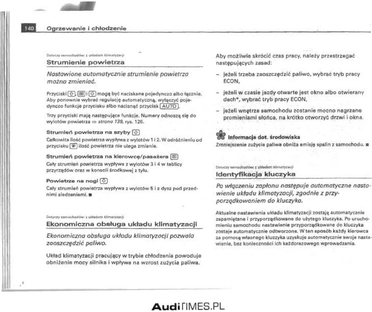 manual  Audi A4 B6 instrukcja / page 134