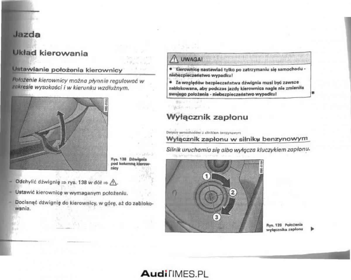 manual  Audi A4 B6 instrukcja / page 145