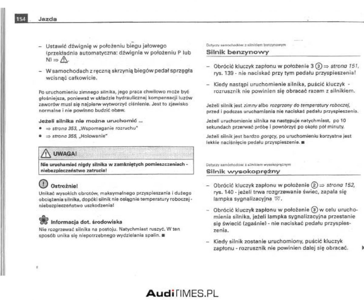 manual  Audi A4 B6 instrukcja / page 148