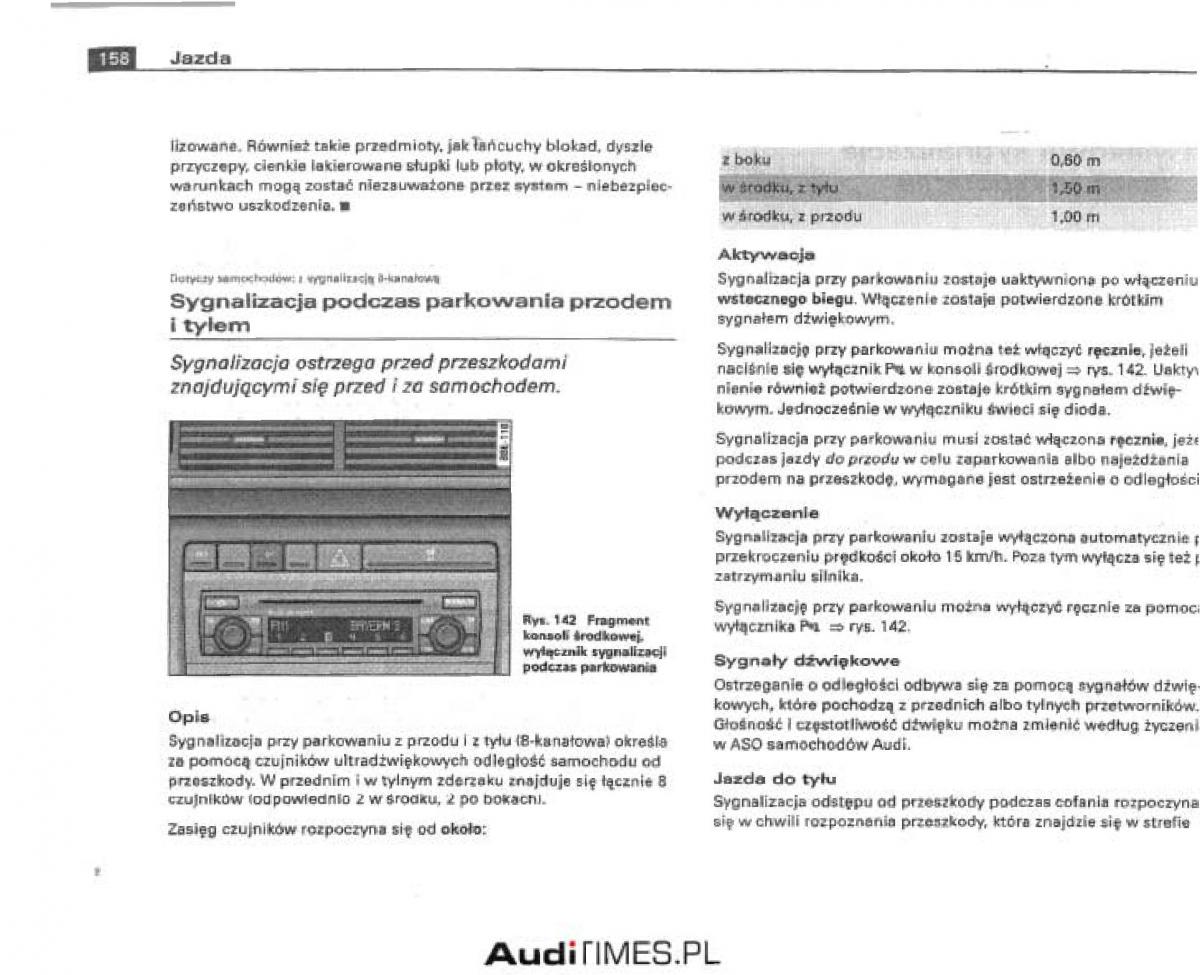 manual  Audi A4 B6 instrukcja / page 152